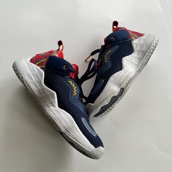 Adidas Basketball D.O.N. Issue #3 X Bel-Air Shoes Kids’ Size 5.5 Womens Size 7 - Picture 9 of 11